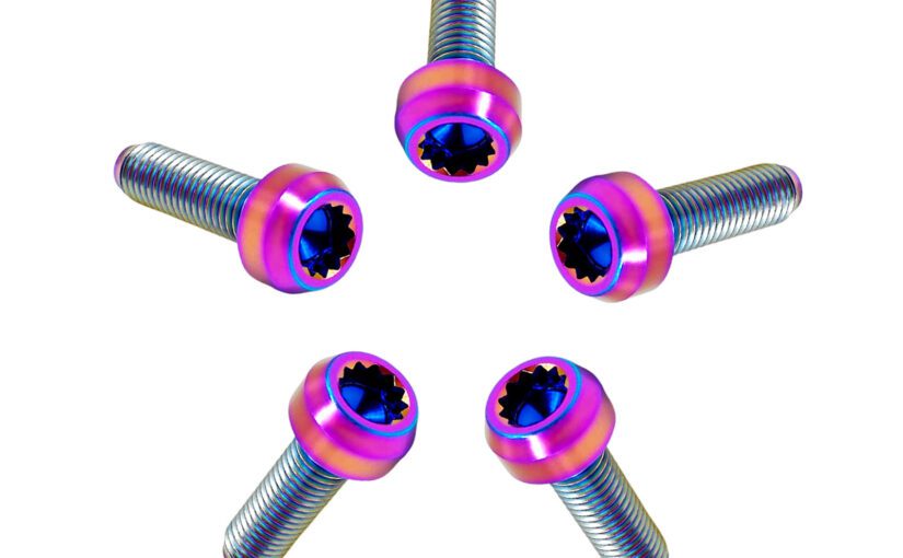 Rison Titanium 12 Point Socket Bolts: